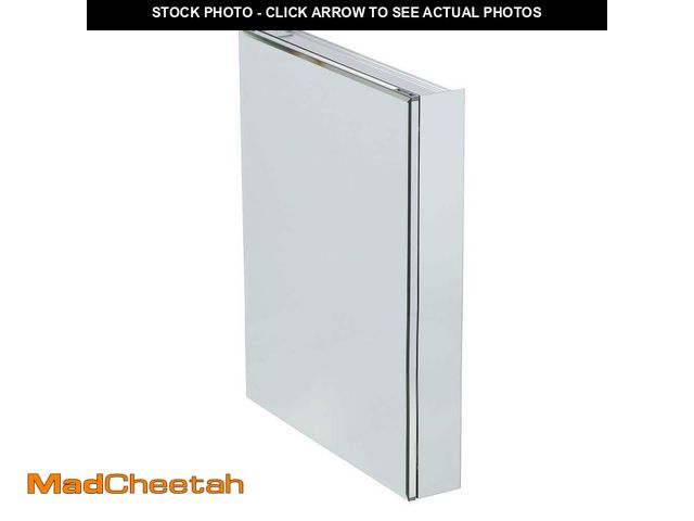 Lot 74-14111879 - 24 in. W x 30 in. H Rectangular Medicine Cabinet with Mirror - UNUSED