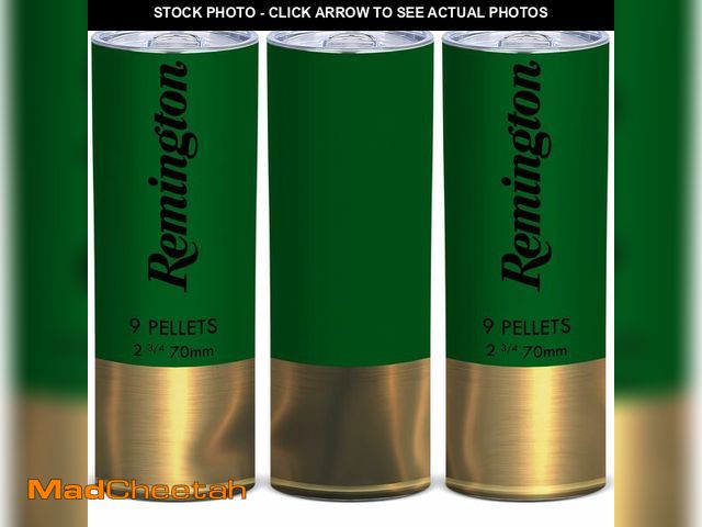 Lot 74-12700922 - Funny Tumbler Gift for Men Shotgun Shell Style Insulated Skinny Tumblers Cup Coffee Mug with Lid Cre...