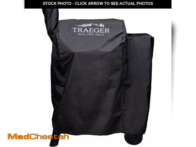 Lot 74-14242596 - Traeger Grills BAC503 Full-Length Grill Cover Grill Accessory - Pro 575/ Pro 22, Black - USED