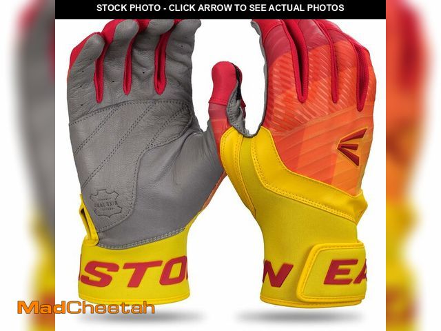 Lot 74-14284059 - Easton | Youth Walk-Off Ethos Batting Gloves | Fire | X-Large - UNUSED