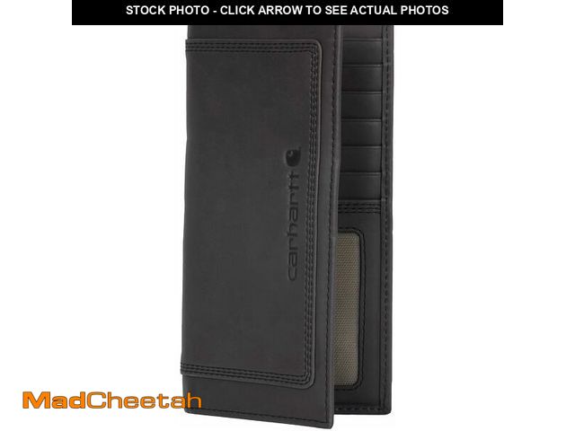 Lot 74-14352396 - Carhartt MenÃ¢â¬s Leather Triple Stitch Wallet, Durable Full-Grain Leather Bifold, Trifold &amp; Ro...
