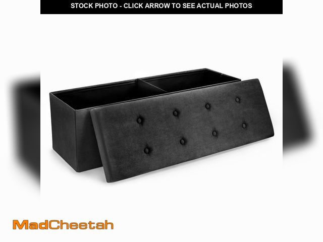 Lot 74-12513992 - Sorbus Storage Ottoman Bench Ã¢â¬â for Living Room, Hallway, End of Bed, Bedroom Bench 43 in Larg...
