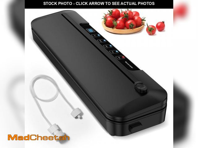 Lot 74-12053009 - Vacuum Sealer Machine,75Kpa Precision Suction Power 6-in-1 Food Sealer with Digital Timer, Dry &amp;...