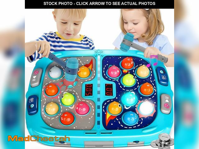 Lot 74-13710833 - Whack Game Mole for Toddlers, Toys for 3-12 Year Old Boys and Girls, Pounding Game for Kids,Gifts fo...