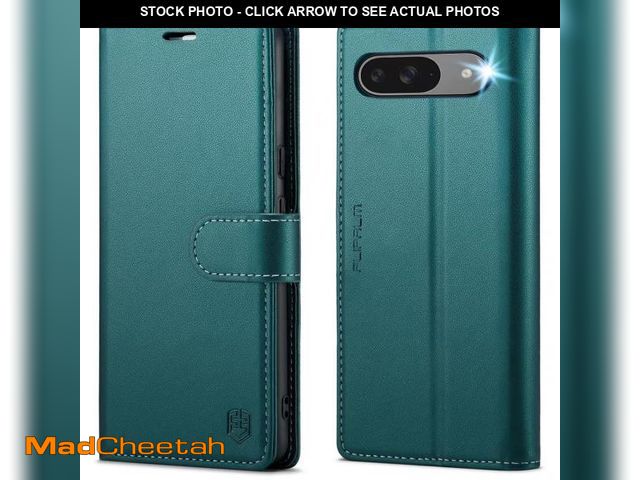 Lot 74-11549996 - for Google Pixel 9 5G/Pixel 9 Pro 6.3" Wallet Case with RFID Blocking Credit Card Holder, PU Leather...