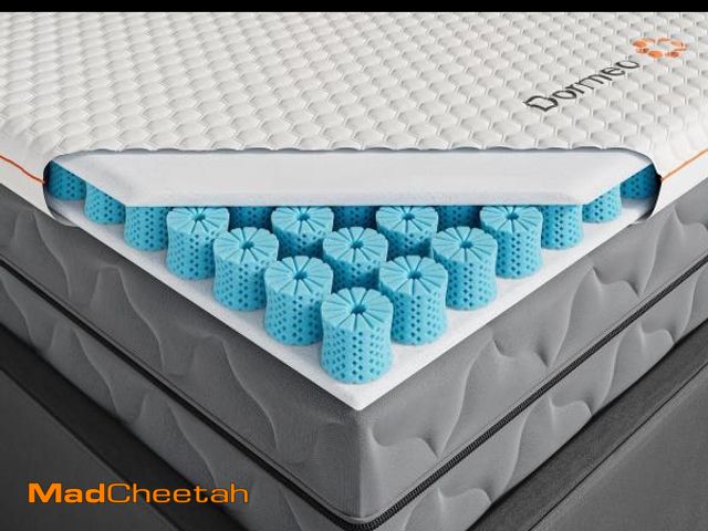 Lot 74-12256779 - Dormeo Premium California King Cooling Mattress Topper - 3-Zone OctaspringÃ¢ââ¡ Technology for Op...