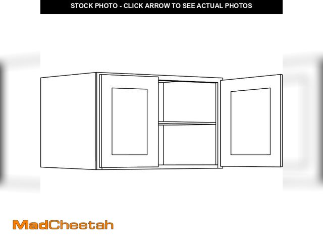 Lot 74-12585343 - LUXOR WHITE â WALL CABINET, 24? DEEP L10-3624X24 - UNUSED