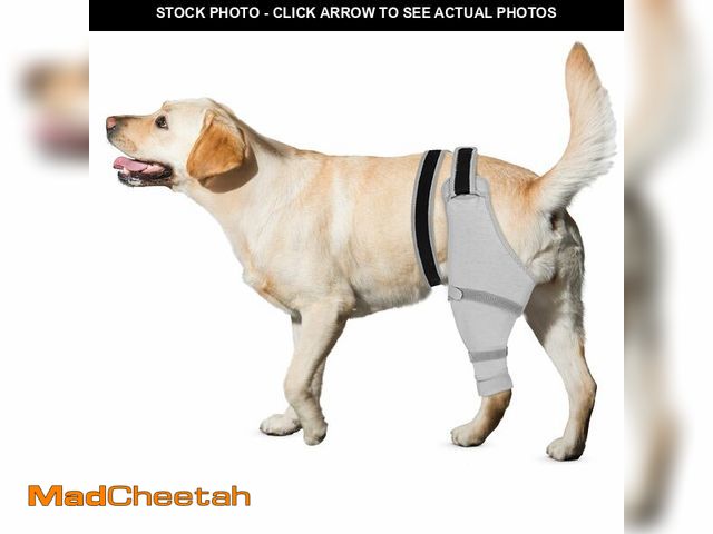 Lot 74-12973843 - Joypig Dog Rear Leg Sleeve to Prevent Licking - Comfortable Recovery Sleeve for Back Hind Leg, Wound...