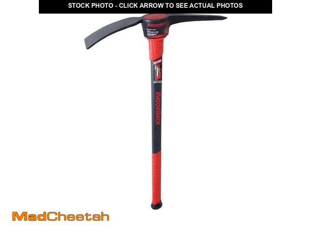 Lot 74-13821092 - Razor-Back 34.26 in. H Pick Mattock Pickaxe - UNUSED