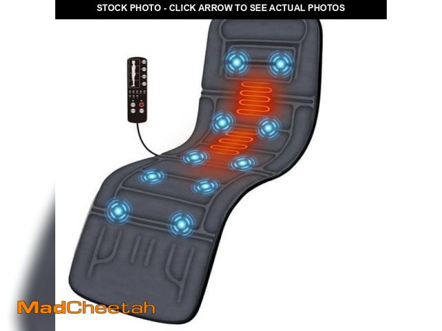 Lot 74-12155811 - Full Body Back Massager with Heating  10 Soothing Vibration Back Massage Pad for Pain Relief  Massag...