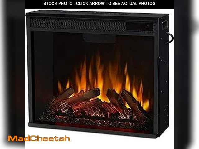 Lot 74-13054673 - Real Flame VividFlame 4780 BTU 24 Inch Wide Freestanding Electric Firebox - UNUSED