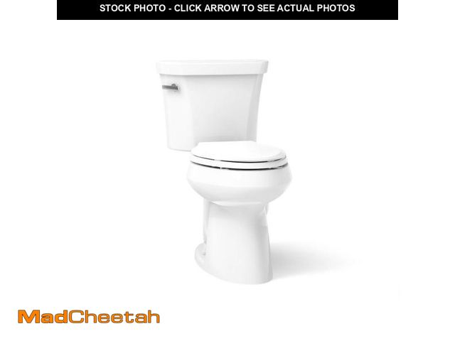 Lot 74-12134581 - (TOILET BOWL ONLY) Kohler K-3999-0 Highline Comfort Height Two-piece Elongated 1.28 Gpf Toilet with ...