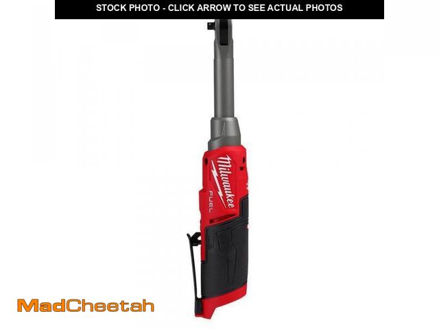 Lot 74-12054992 - Milwaukee M12 FUEL 12V Lithium-Ion Brushless Cordless 1/4 in. Extended Reach High Speed Ratchet (Too...