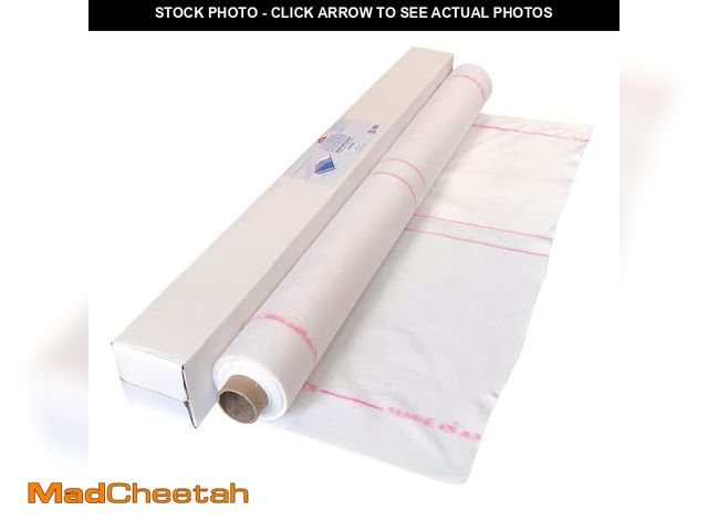 Lot 74-14393185 - 40 in.W x 81 ft. L Polyester Contouring Roof Fabric - UNUSED