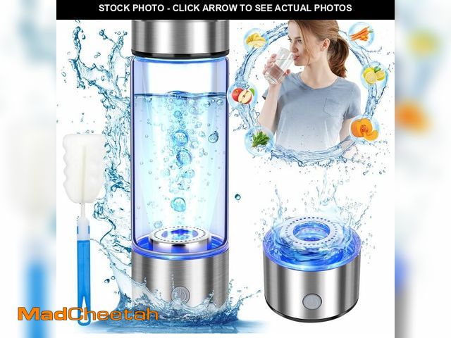 Lot 74-13631283 - Upgrade Hydrogen Water Bottle, Hydrogen Water Generator with Advanced SPE PEM Technology, 420ml(14OZ...