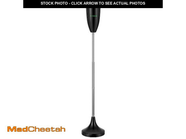 Lot 74-12746832 - VIVOSUN Black Stainless Steel Floor Standing Outdoor Ashtray with Lid - UNUSED