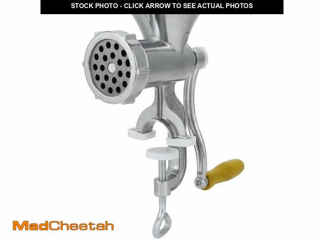 Lot 74-12879130 - Manual Meat Grinder, Multifunctional Heavy Duty Meat Mincer Sausage Stuffer, Hand Crank Food Grindin...