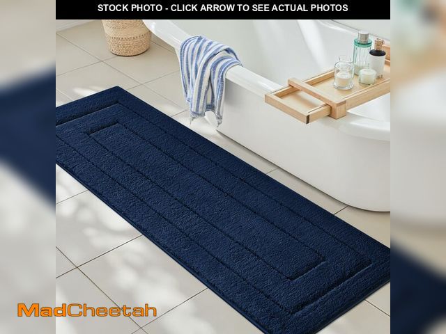Lot 74-14147998 - GRANNY SAYS Navy Bathroom Rugs, Bath Mats for Bathroom Non-Slip, Super Soft and Water Absorbent, Ext...