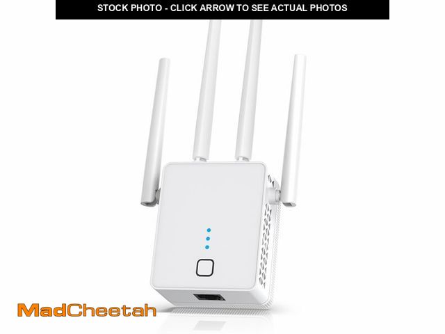 Lot 74-14303870 - WiFi Extender, 2026 Fastest WiFi Booster 1200Mbps Dual Band (5GHz/2.4GHz) WiFi Extenders Signal Boos...