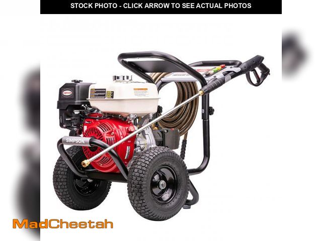 Lot 74-12200589 - SIMPSON Cleaning PS60869 PowerShot 4000 PSI Gas Pressure Washer, 3.5 GPM AAA Triplex Pump, Honda GX2...