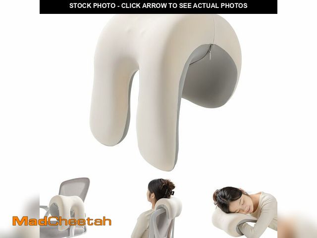 Lot 74-13954289 - SheRest Office Chair Neck Pillow, Memory Foam Ergonomic Nap Pillow Office Chair Headrest Accessory, ...
