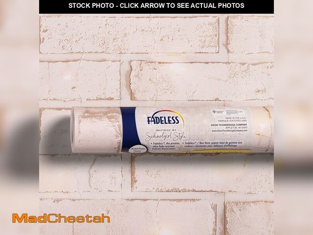 Lot 74-12632981 - Fadeless Schoolgirl Style Bulletin Board Paper, Cozy Vibes, 47.25" x 50', 1 Roll - UNUSED