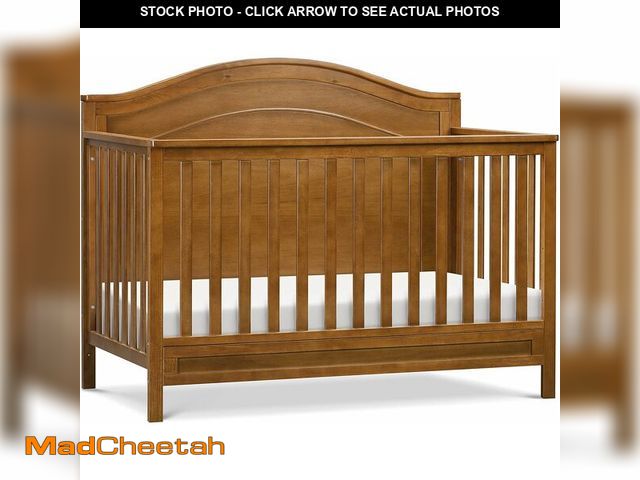Lot 74-12784884 - DaVinci Charlie 4-in-1 Convertible Baby Crib - GREENGUARD Gold Certified Convertible Crib to Toddler...