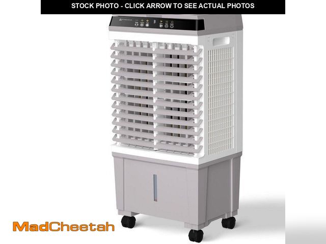 Lot 74-14255879 - Stbine 6000 BTU Portable Air Conditioner Fan with 3-Speed, 3 In 1 Swamp Cooler, 1800 CFM, Remote Con...