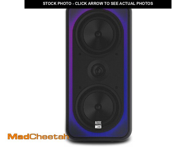 Lot 74-14590923 - Altec Lansing - Portable Bluetooth Speaker, 180W RMS, Deep Bass Subwoofer - USED