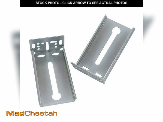 Lot 74-13627217 - LONTAN Rear Mounting Brackets for Drawer Slide 6 Pairs - B4502 Cabinet Drawer Bracket for Face Frame...