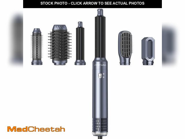 Lot 74-12709455 - Atopskins 6 in 1 Blow Dryer Brush Set &amp; Hot Air Styler, Negative Ionic Hair Dryer Brush Hair Sty...