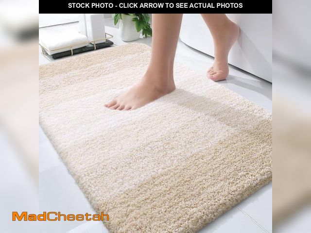 Lot 74-12440410 - OLANLY Bathroom Rugs Mat 30x20, Extra Soft Absorbent Microfiber Bath Rugs, Rubber Backing, Quick Dry...