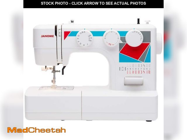 Lot 74-12663539 - Janome MOD-19 Easy-to-Use Sewing Machine with Needle Threader - UNUSED