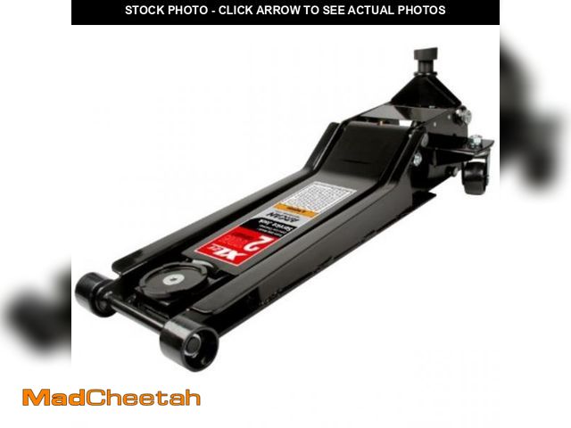 Lot 74-12205455 - Arcan Xl2t Black Low Profile Steel Service Jack - 2 Ton Capacity - USED