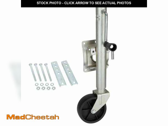 Lot 74-12989594 - *DIRTY* TowSmart 1,000 lbs. Capacity 10 in. Lift Side Wind Swing Down Bolt On Trailer Jack *DIRTY*  ...