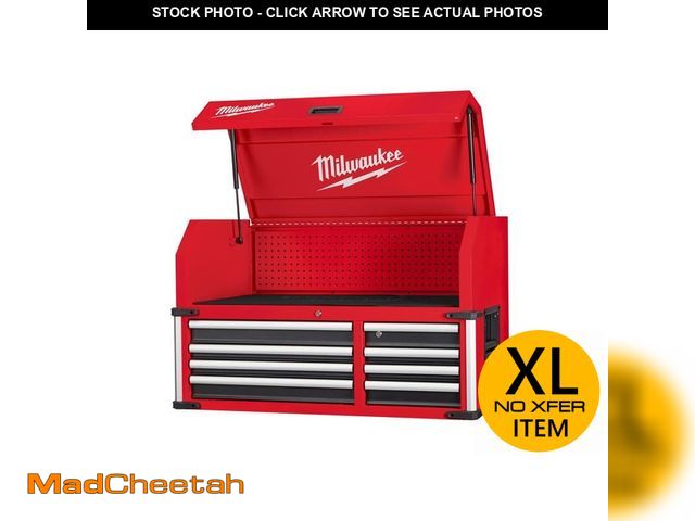 Lot 74-13678115 - Milwaukee High Capacity 41 in. W x 22 in. D 8-Drawer Top Tool Chest - UNUSED