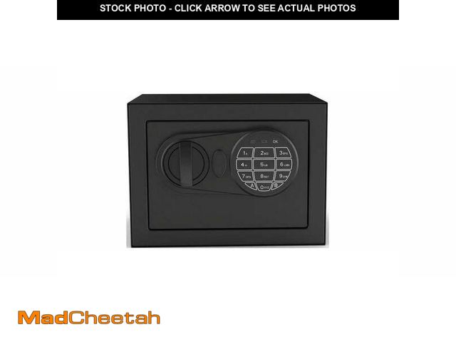 Lot 74-12556235 - Pen + Gear Small Digital Safe with Electronic Lock and Backup Key in Black Model 17SCM - UNUSED