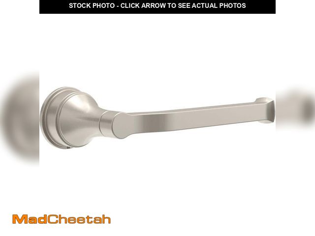 Lot 74-13001559 - Delta Faryn Wall Mount Single Post Toilet Paper Holder Bath Hardware Accessory in Brushed Nickel - U...