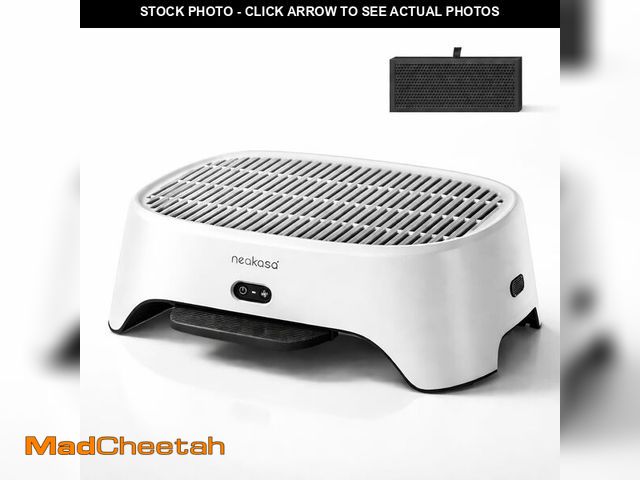 Lot 74-14337582 - Neakasa Airstep, 2-in-1 Litter Box Air Purifier &amp; Cat Step, 3-Mode Odor, Dust &amp; Pet Hair Con...