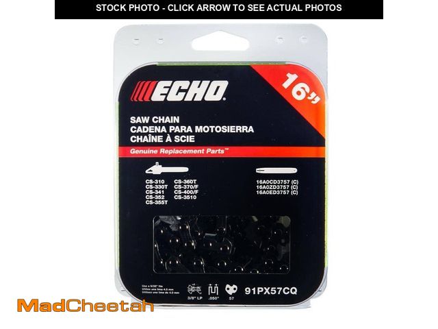Lot 74-14596419 - ECHO 16 in. Low Profile Chainsaw Chain - 57 Link 91PX57CQ - UNUSED