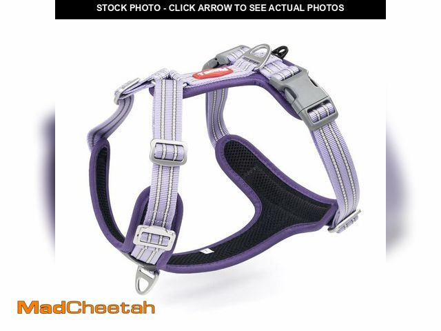Lot 74-14065186 - Tacwild No Pull Dog Harness - Adjustable Reflective Dog Vest with Metal Snap, Soft Breathable Mesh N...