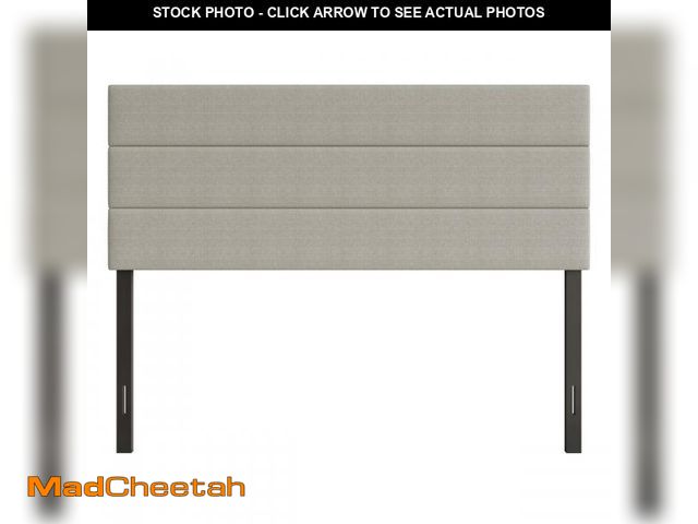 Lot 74-12477742 - HMD Etta Upholstered Twin Headboard Gray - UNUSED