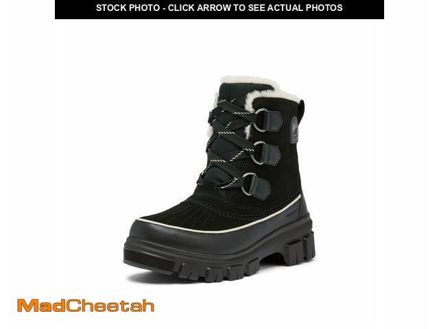 Lot 74-13719921 - SOREL Women's Tivoli V Waterproof Boot - Black, Fawn - 8.5 - USED