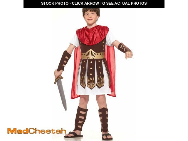 Lot 74-12607188 - Rubies Roman Warrior Costume for Kids, Boy's Large - UNUSED