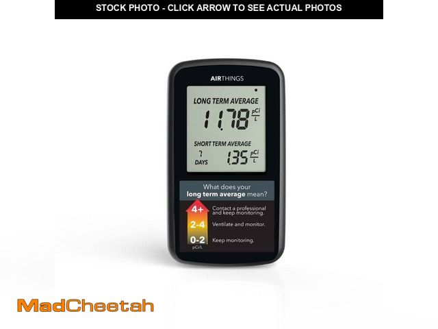 Lot 74-12691971 - Airthings Battery Operated Digital Radon Detector - UNUSED