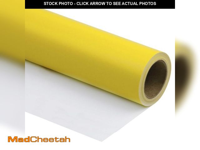 Lot 74-12485541 - RUSPEPA Yellow Wrapping Paper Solid Color for Wedding, Birthday, Shower, Congrats, and Holiday - 30 ...