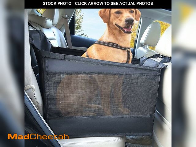 Lot 74-13583838 - Dog Car Seat Large Size and Medium Sized Dog, Water-Resistant for Cars, Trucks, SUVs, Full Seat, Hal...