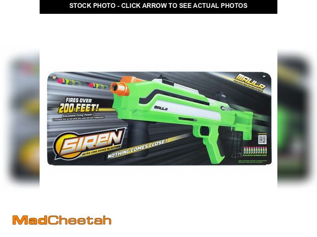 Lot 74-12687483 - Siren Maulr Bolt Blaster Age Grade 14 Years and Up - UNUSED