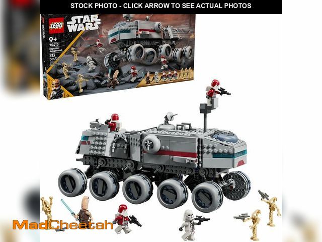 Lot 74-13564087 - LEGO Star Wars: The Clone Wars Republic Juggernaut Building Toy for Kids - Pretend Play Set W 8/ Toy...