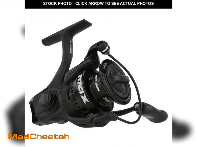 Lot 74-12427573 - Abu Garcia Max SX Size 3000 Spinning Fishing Reel, High-Performance Freshwater Reel, A-Symmetric Car...
